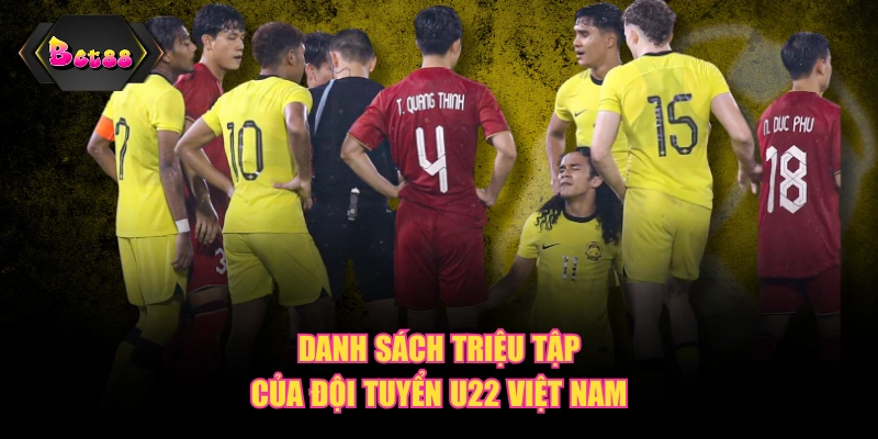 Danh sách triệu tập của đội tuyển U22 Việt Nam