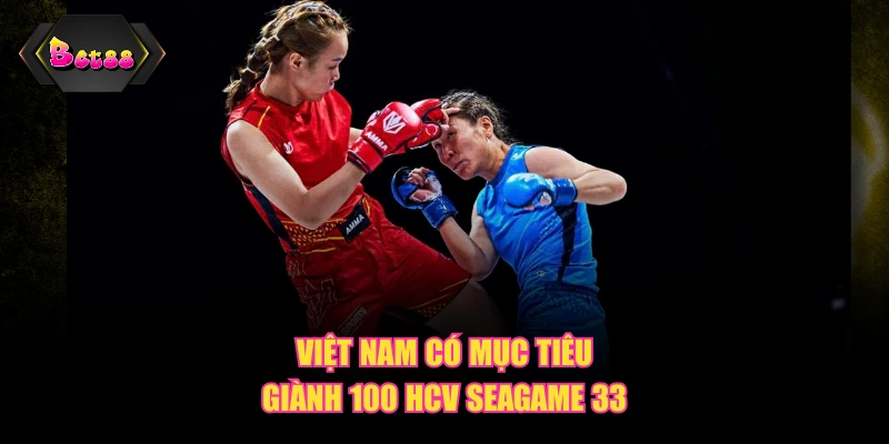Việt Nam có mục tiêu giành 100 HCV Seagame 33